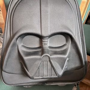 Star Wars Darth Vader Disney Rolling luggage. Wheels light up.